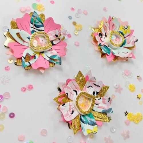 KLJUYP Flower Shakers Metal Cutting Dies Scrapbook Paper Craft Decoration dies scrapbooking