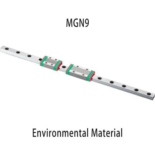 Environmental Material 3D Printer MGN9C MGN9H miniature linear rail slide 1pcs MGN9 linear guide MGN9C/MGN9H carriage KGT