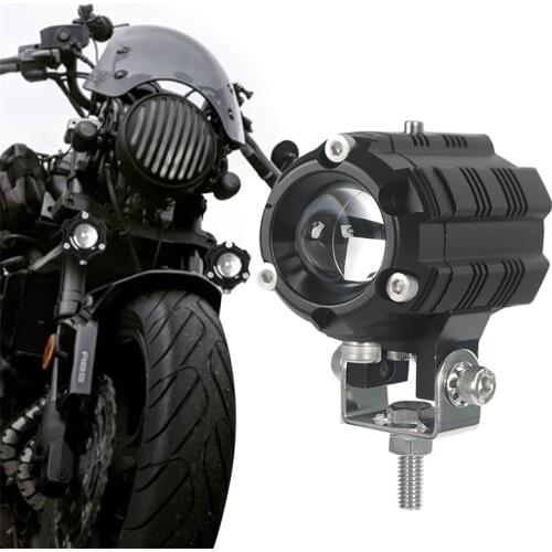 50W Fog Lights For Motorcycle SUV ATV Truck Bicycle Yacht Led Spotlight Headlight White Yellow Working Light with Hi/Lo Beam