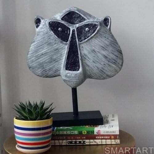 Monkey ornaments creative animal Home Furnishing study the living room desk children room desktop with glass crafts