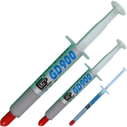 GD900 1G 3G 7G 15G 30G Gray Thermal Conductive Grease Paste Cooling Fan Silicone Plaster Heat Sink Compound High Performance