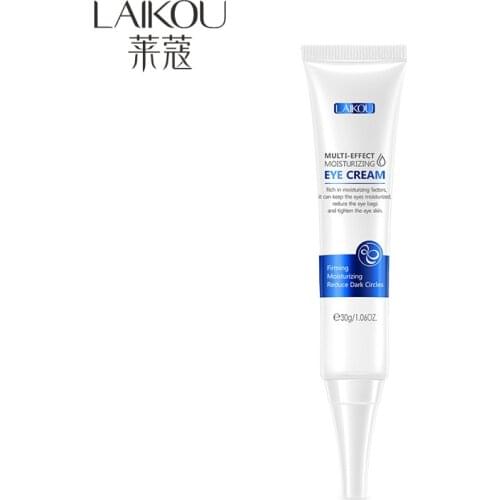 LAIKOU Hyaluronic Acid Eye Cream Multi-effect Moisturizing Tighten Anti Wrinkle Anti-Age Remove Dark Circles Against Puffiness