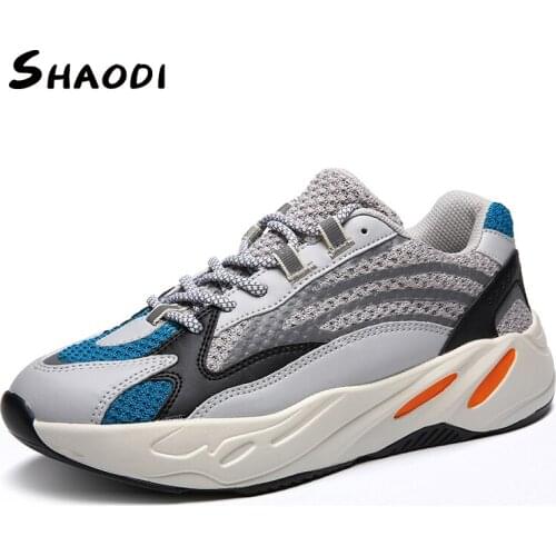 Running Shoes Men Sneakers 2020 Lightweight Shock-absorbing Breathable Outdoor Mens Trainers Couple Women Walking Shoe Plus Size