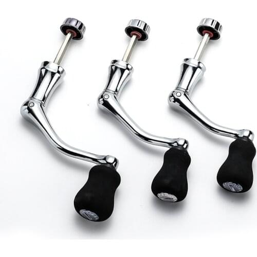 Metal Fishing Spinning Reel Crank Handle Rotatable Grip Spinning Reel Handle