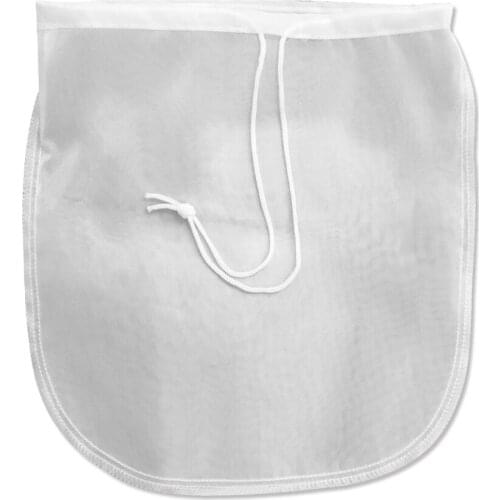 Nut Milk Coffee Filter Bag Reusable Almond Milk Filter Bag Thick Food Strainer Mesh Bag For Cold Brew Coffee Filtering portable