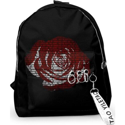 2020 3D Print Backpacks juice wrld Teenager Students School Bags Men/Women Outside Travel Waterproof Oxford Backpack Bags