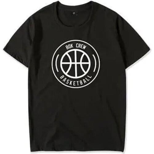 New Popular Top Short-Sleeved Mens And Womens Short-Sleeved Summer Hip-Hop Street Basketball Short-Sleeved Sports Plus Size
