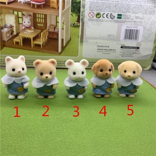 Geniune Sylvanian Doll Figures Families without package
