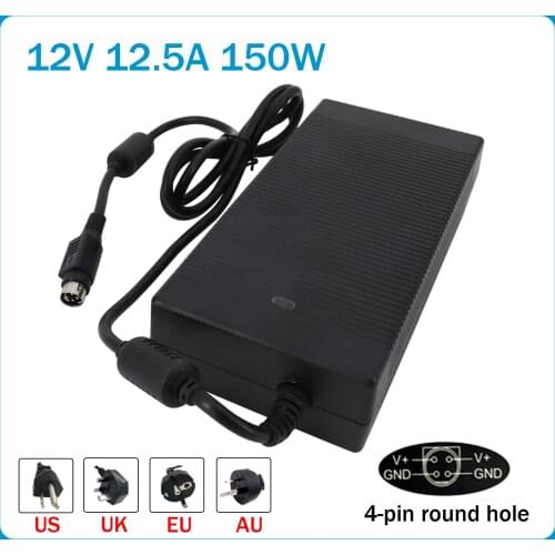 Genuine 12v 12.5a 150w FSP ac power supply charger adapter for QNAP TS-412 NAS TS-410 DPS-150NB-1B FSP150-AHAN1 Laptop adapter