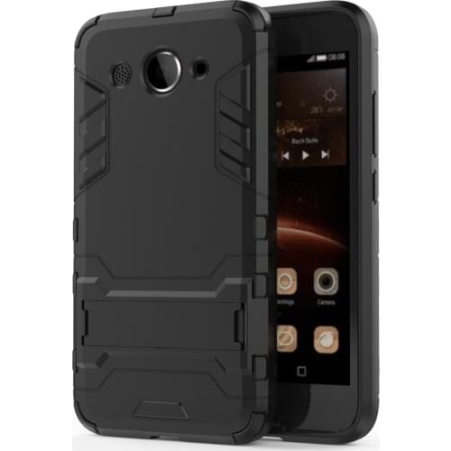 3D Shockproof Armor Cases For Huawei Y3 2017 Y5 2018 Y5III Y5 III Lite Y5Lite 2017 Y53 TPU Protective Phone Cover Stand Shell