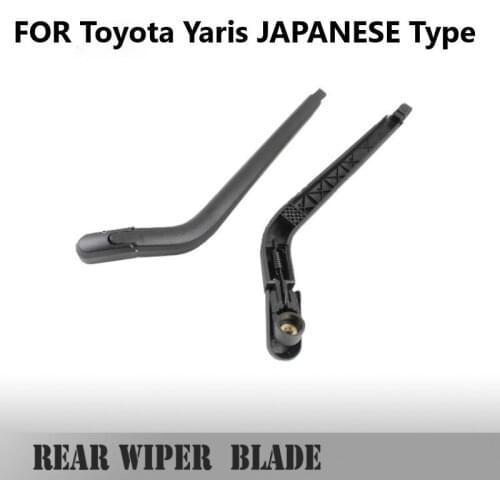 WINDOW CAR BACK REAR WIPER BLADE WIPER FOR TOYOTA YARIS JAPANESE TYPE WINDSCREEN WIPER ARM AND BLADE SET 1999-2005