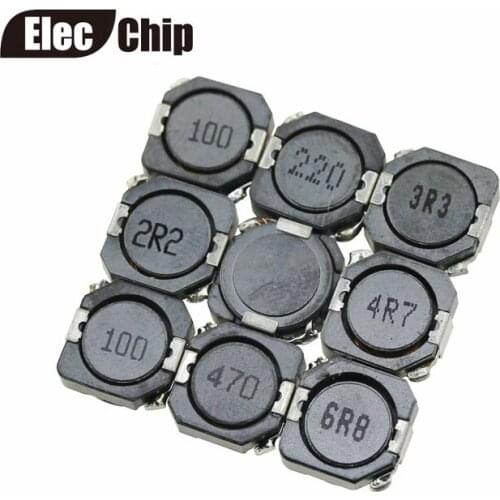 50PCS/lot SMD Power Inductors CDRH104R CD104 10*10*4MM 2.2UH 3.3UH 4.7UH 6.8UH 10UH 22UH 33UH 47UH 68UH 100UH 150UH 220UH 330UH