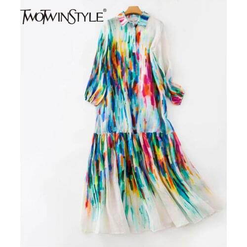 TWOTWINSTYLE Sleeveless Summer Dresses