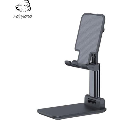 Fairyland Universal Phone Support holder Foldable Stretch Cheap Desktop Stand For Samsung iPhone11 X XR Mobile Phone Holder