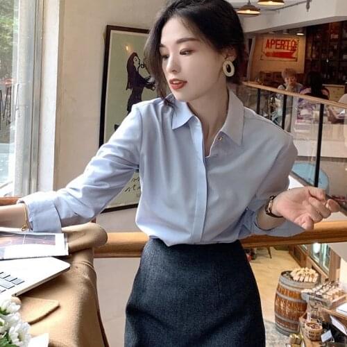 YUQI Womens Office Shirts