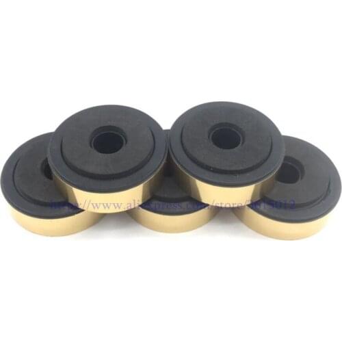 5pcs black/sliver/gold Speaker Spike Foot Speaker Subwoofer Shockproof Base Pad for DVD CD player