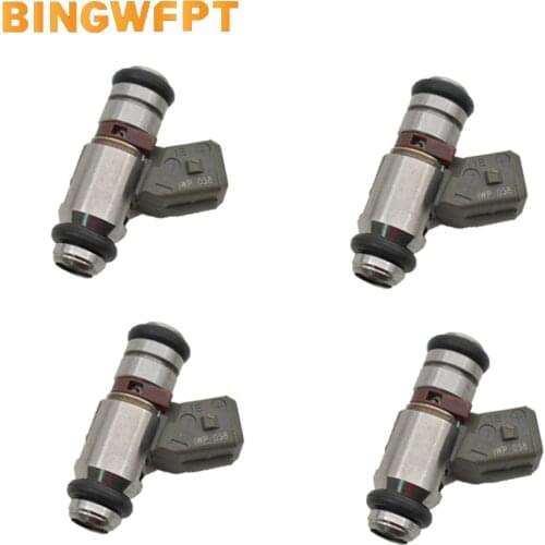 4PCS Fuel Injector Nozzle OEM IWP058 for Seat Toledo II 1M2 1.4 16 V 1390 ccm, 55 KW, 75 PZ