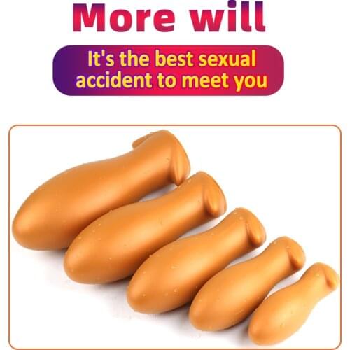 Anus Expansion Stimulator Big Anal Beads Adult Large Anal Sex Toys Huge Size Butt Plugs Prostate Massage for Men Female Couple