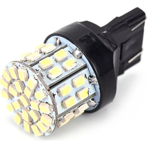 1Pc Super Bright T20 7443 W21/5W 1206 50SMD Car Tail Turn Braket Parking LED Lamp