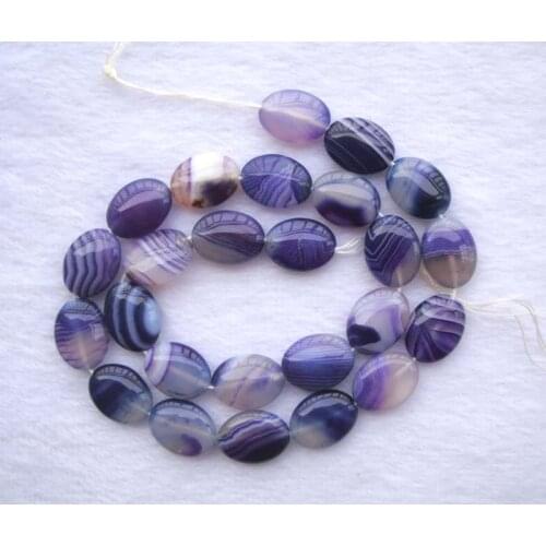 Natural Botswana Agate Oval Shape 12*16mm Loose Beads For Jewelry Making DIY Bracelet Necklace Earrings