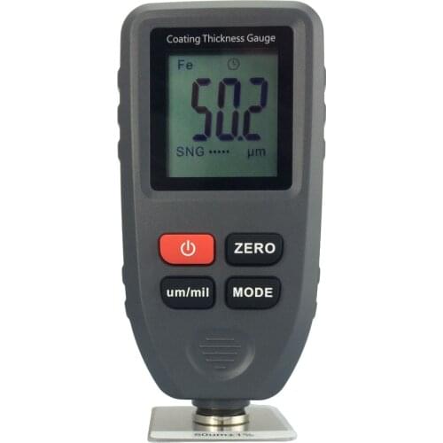1pc Digital Professional Thickness Gauge Coating Meter Car Thickness Meter Thickness Tester Measure Range:0~1300um (Probe F&NF)