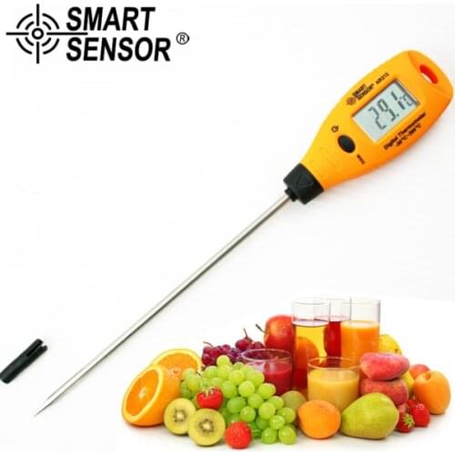 Digital Probe-type Thermometer W/ stainless steel probe Kitchen Temperature tester Tools refrigeration, heating, food processing