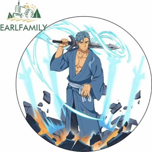 EARLFAMILY 13cm x 12.9cm for Sword Art Onlin Memory Defrag Page Car Stickers Personality Vinyl Material Waterproof Decals