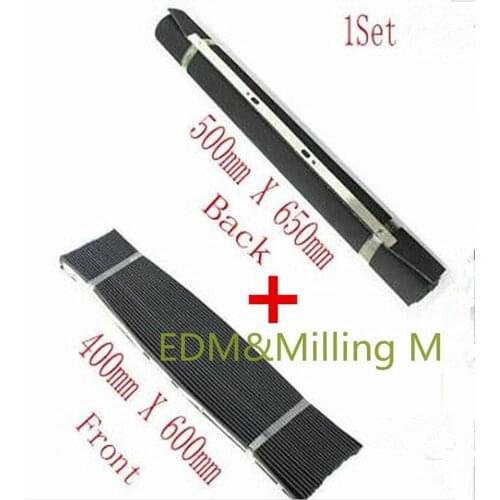 CNC Bridgeport Milling Machine Accordion Type Way Rubber Cover Set Front + Back Milling Machine Lathe Machine Rubber Pad