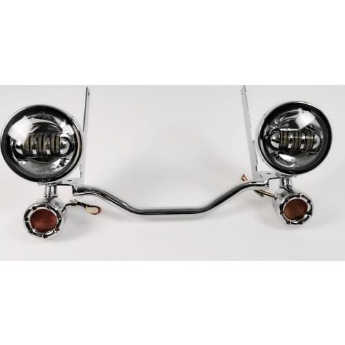 Motorcycle led auxiliary lamp kit fog lamp kit suitable for refit Harley Heritage Fat boy 07-17