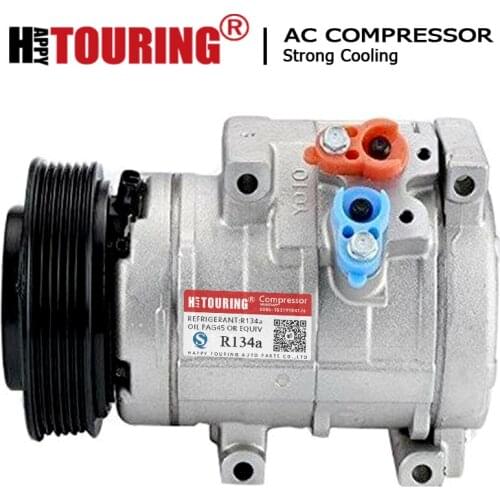 10S20C AC Compressor for Toyota Sienna CE LE 3.5L Li 2004-2007 447220-4812 88230-08051 88310-08031 8831008030 88320-08050