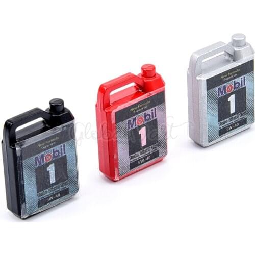 Tank Motor Oil Box for 1/10 RC Crawler Car TRX4 RC4WD D90 Axial Scx10 Wraith CC01 Tamiya VS4 RC Decoration