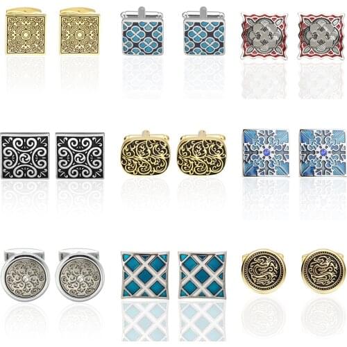 MeMolissa Luxury shirt cufflink for mens Brand cuff buttons classic cuff links High Quality Mens Jewelry Gemelos Para Camisas