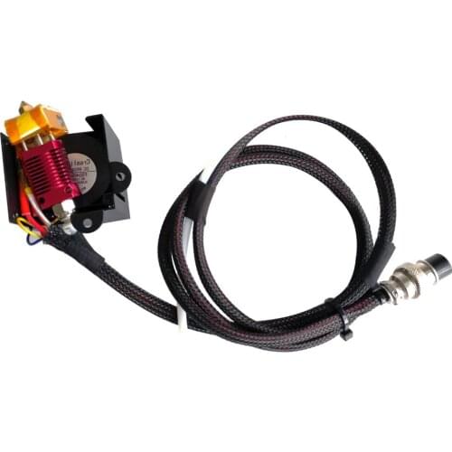 MK8 0.4mm 3D imprimante Nozzle Extruder Hot End Set for Creality CR-10 CR-10S CR10S 3D Printer Replacement Extruder Hot-end Set