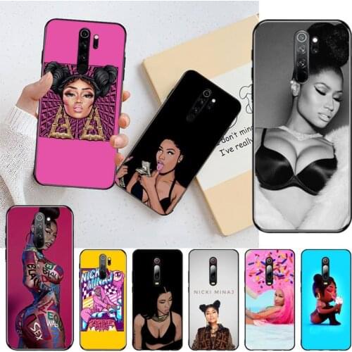 Nicki Minaj Shell Phone Case for Redmi Note 9 8 8T 8A 7 6 6A Go Pro Max Redmi 9 K20 K30 Pro