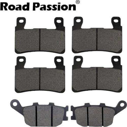 Motorcycle Front & Rear Brake Pads For HONDA CBR 600 F4 F4i CBR929 CBR954 FIREBLADE CBR900 RR VTR 1000 SP-1 (SP45) CB1300