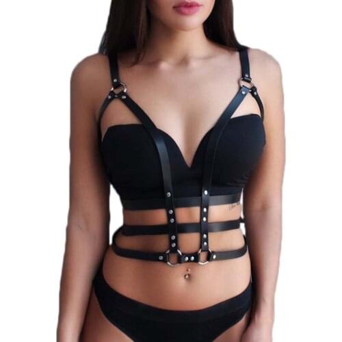 Women Harness Bra Bondage Chest Bdsm Garter Sword Belts Gothic Fetish Wear Sex Fetish Suspender Erotic lingerie Toys for adults