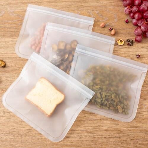 Portable Refrigerator Fresh Bags Self Sealed Fresh-Keeping Disposable Food Sealing Fresh Bag PEVA Kitchen Organizer