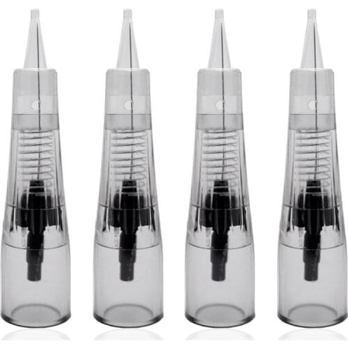 Professional Permanent Makeup Cartridge Needles 1R/2R/3RL/5RL for Biomaser Disposable Sterilized Tattoo Pen Machine Needles Tips