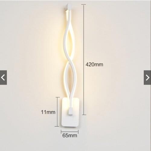 Bedroom Bedside Light Luxury Modern Living Room Balcony Corridor Aisle Porch Staircase Tv Background Wall Lamp