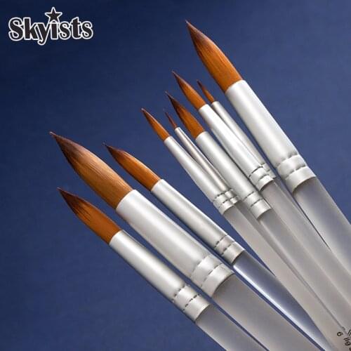 Skyists Nylon Paint Brushes