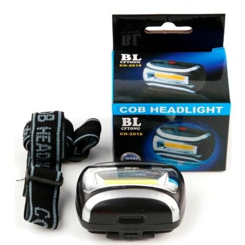 NDTUSMZ Koplamp Hoge Kwaliteit LED Koplamp Mini Plastic Hoofd Licht Lamp Zaklamp 3AAA Torch Voor Camping Wandelen GEEN Battery