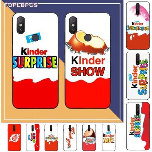 TOPLBPCS New Trolly egg KINDER JOY Surprise Soft Rubber Phone Cover for RedMi note 9 4 5 6 7 5a 8 9 pro max 4X 5A 8T