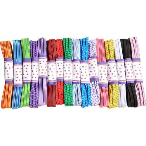 Thickened Practical Durable Color Elastic Belt By The Yard For Process Packaging shoelaces Decorative Accessories Material