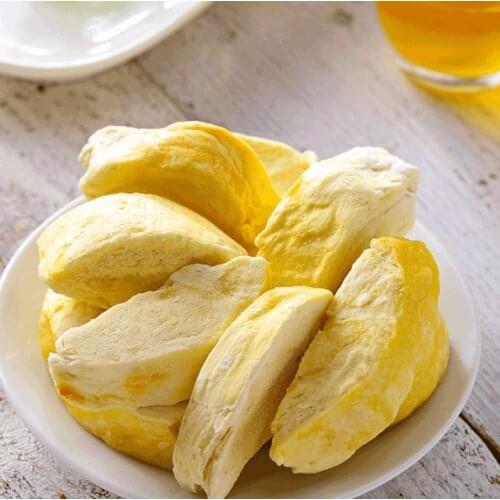 Durian Fruit Freeze Dried Fruits Snacks Chunks - Non-GMO 100% Natural and Organically Processes Bake Material Cake Decorate