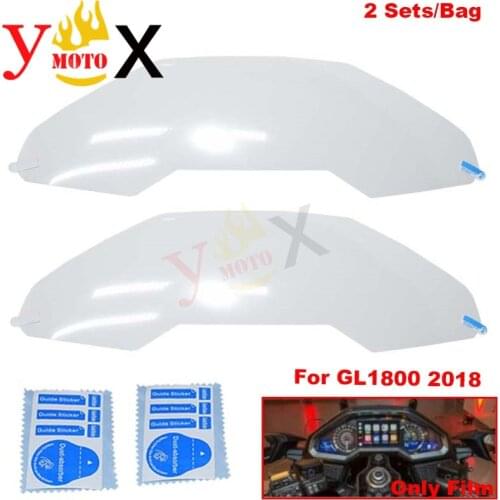 Speedometer Instrument Dashboard Cluster Panel Screen Scratch Protector Film Protective Sticker For Honda Goldwing GL1800 2018