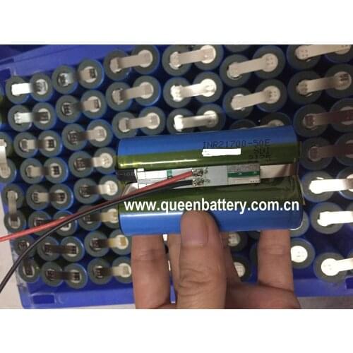 7.2v lighting devcice lamps battery 2s1p 21700 m50 m50t 50e INR21700-50E INR21700M50T 7.4v 5000mah 5Ah battery pack