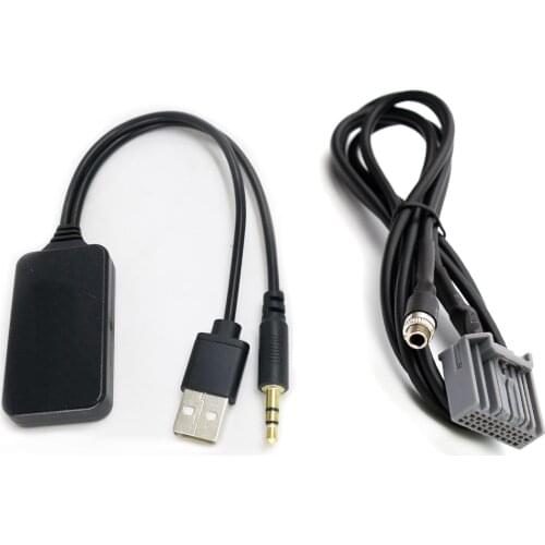 Car Universal AUX USB 5V Music Bluetooth Module Adapter Wireless Audio Adapter AUX Cable For Honda Accord Civic