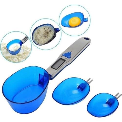 Digital Kitchen Spoon Scale Household Measruing Tools Lcd display with 3 size Replaceable Spoon