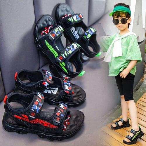 Baby comfortable sandals 2020 summer new boy girls beach shoes kids casual sandals children fashion sport sandals size 26-36