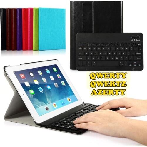 For iPad 2 iPad 3 iPad 4 Bluetooth Keyboard Folio Case A1395 A1396 A1436 A1430 A1458 A1459 A1460